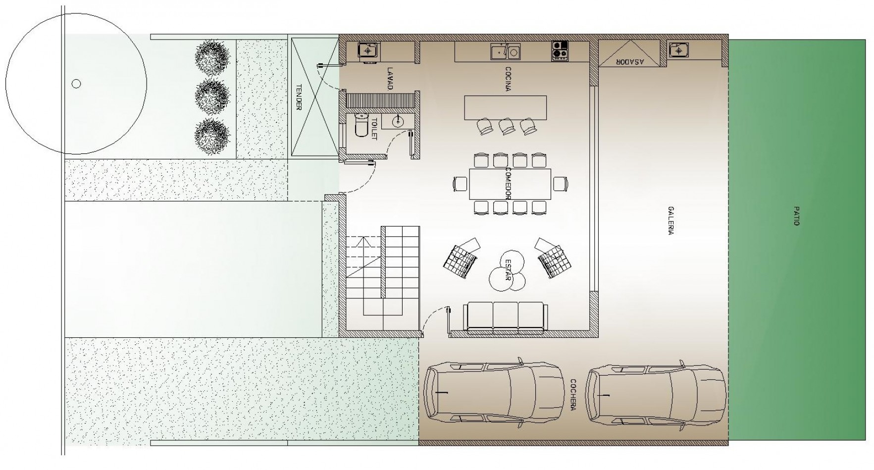 RINCONES DE MANANTIALES - CASA DE 3 DORMITORIOS Y COCHERA DOBLE.