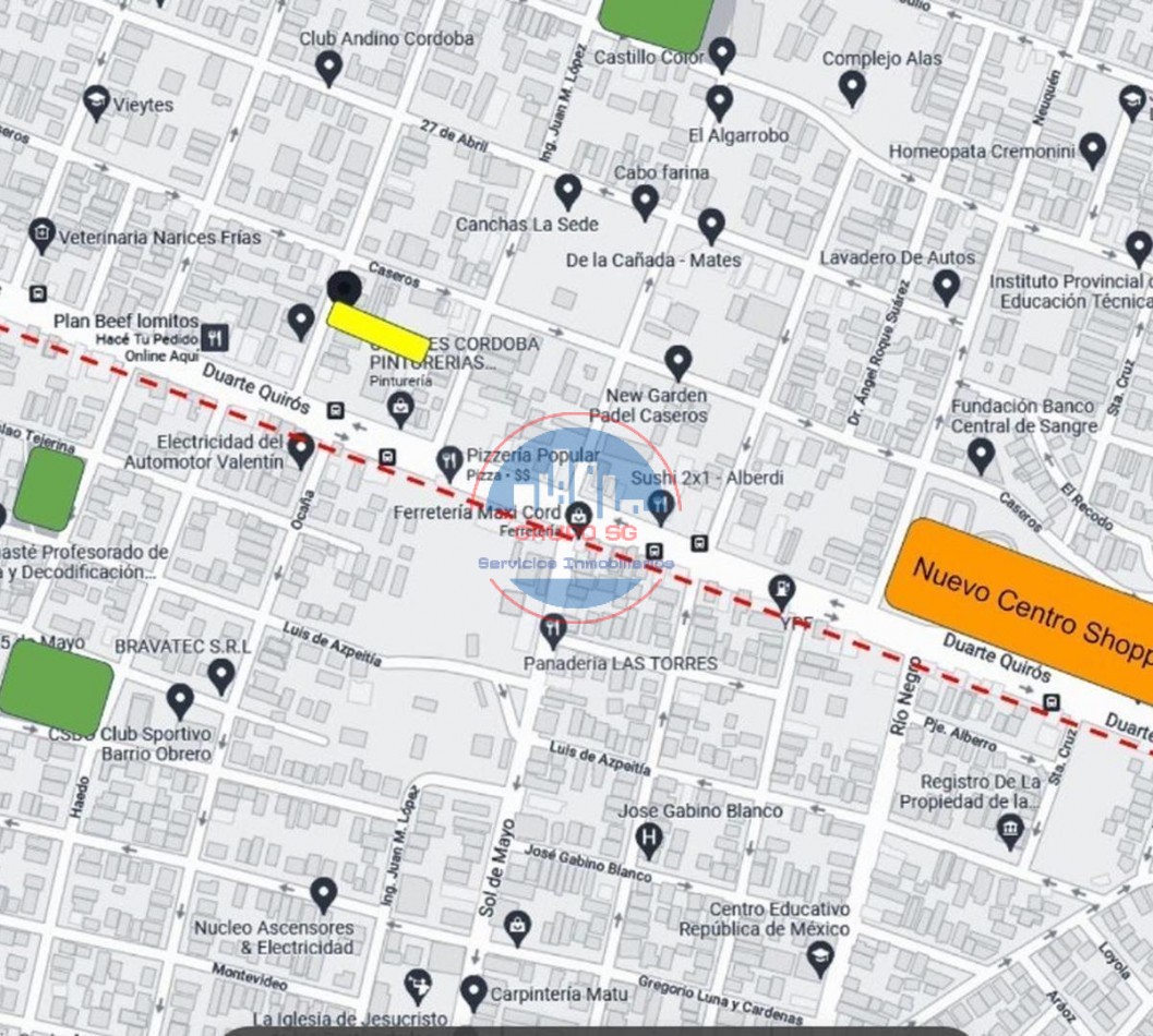 VENDO TERRENO PARA IMPORTANTE DESARROLLO - ALBERDI. OPORTUNIDAD!