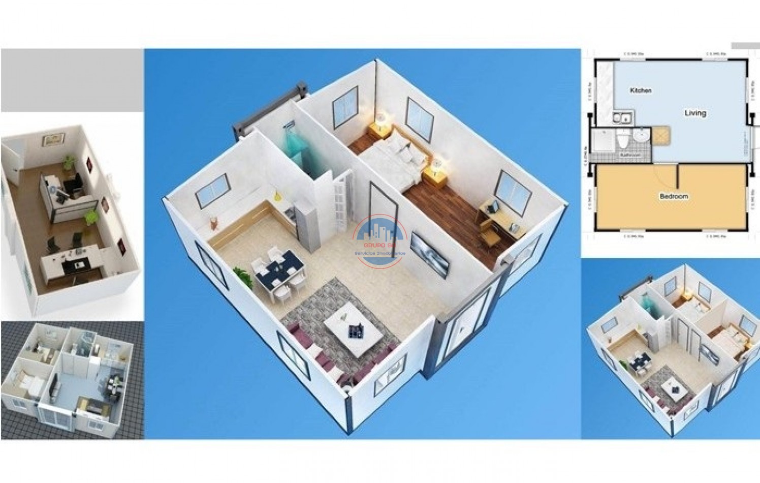 CASA MODULO - VENTA DE CASAS / OFICNAS.