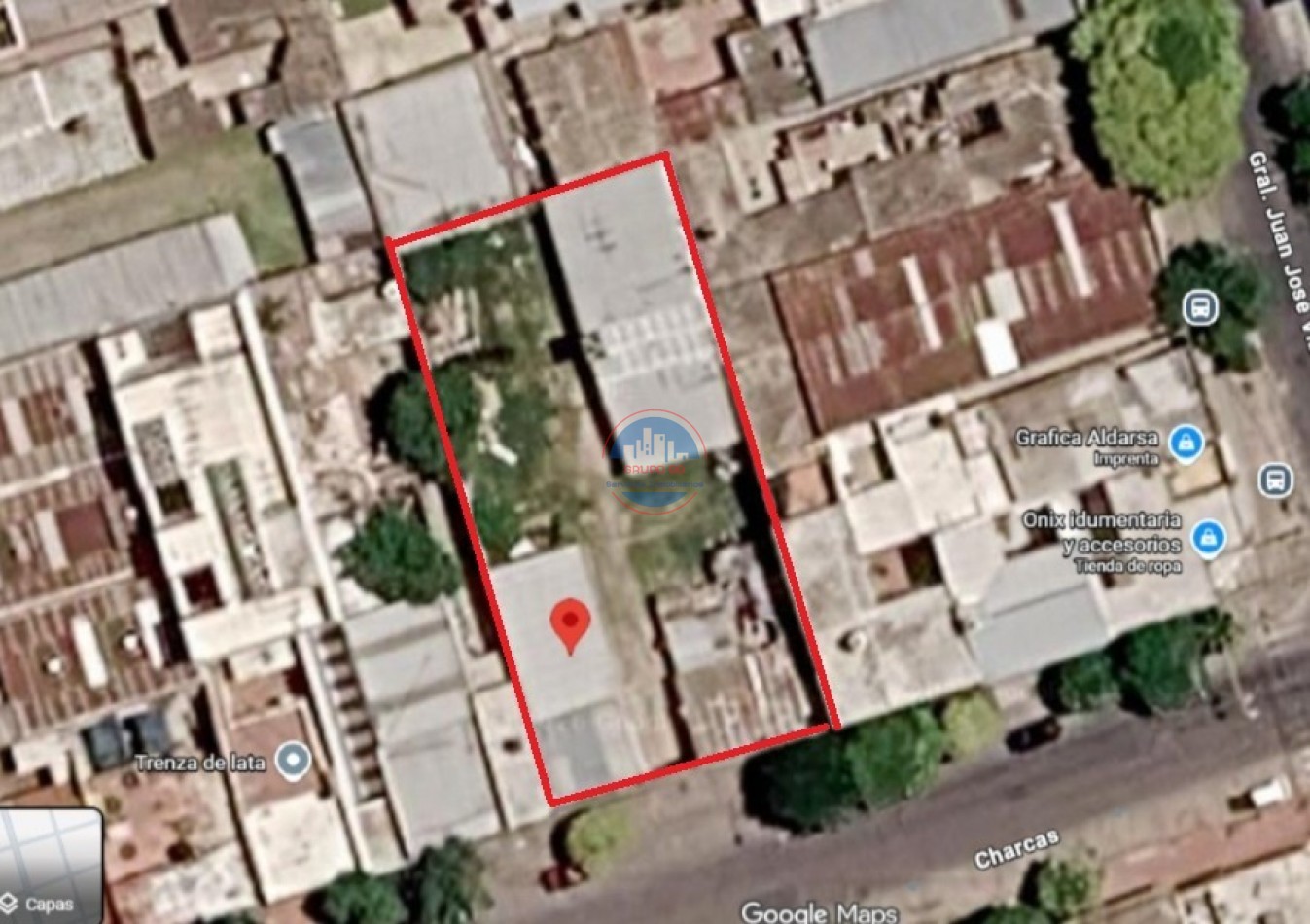 VENDO TERRENO PARA DESARROLLO - zona apta edificio