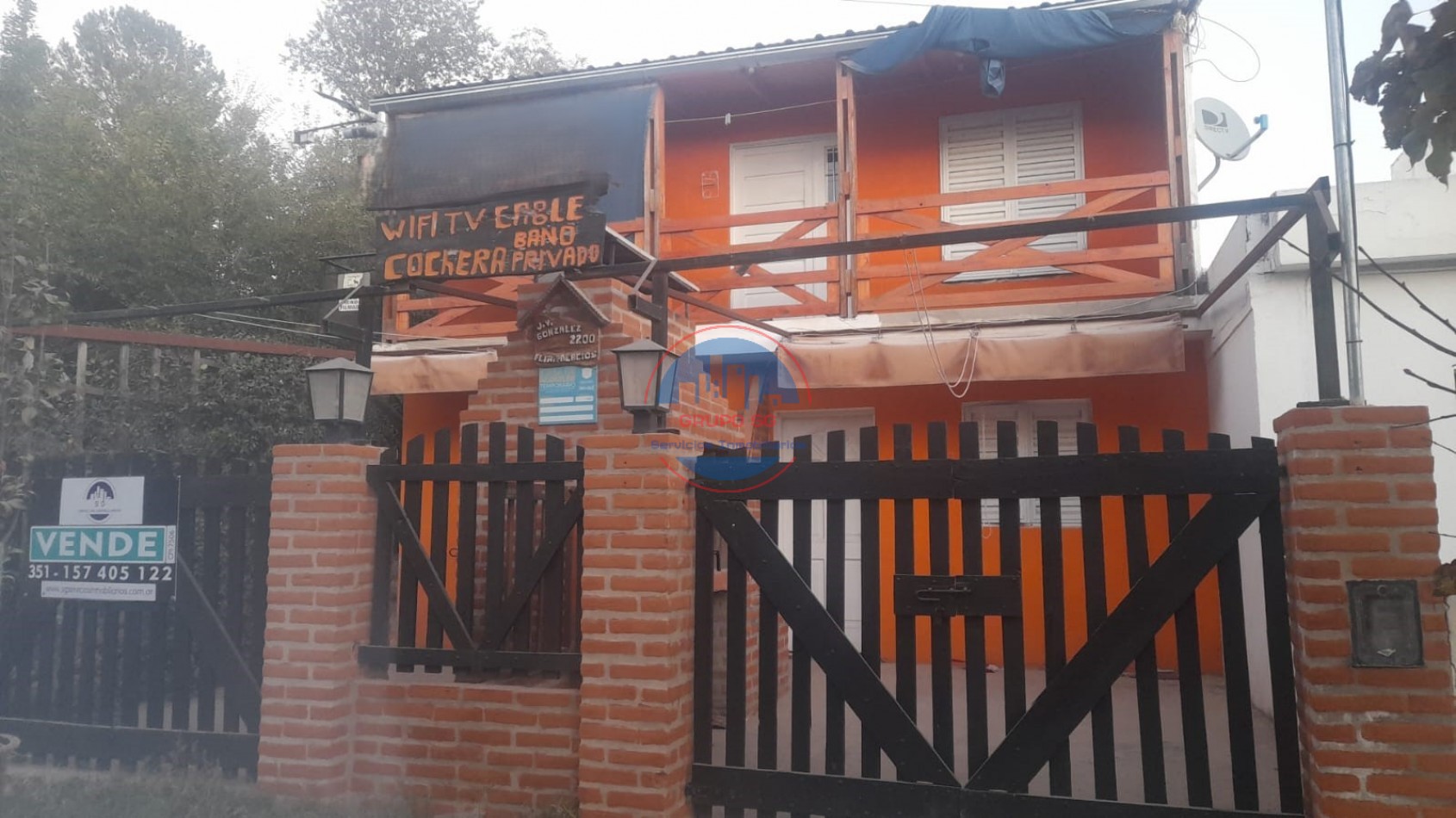 VENDO COMPLEJO POSADA DE 8 DORMITORIOS  - MINA CLAVERO 